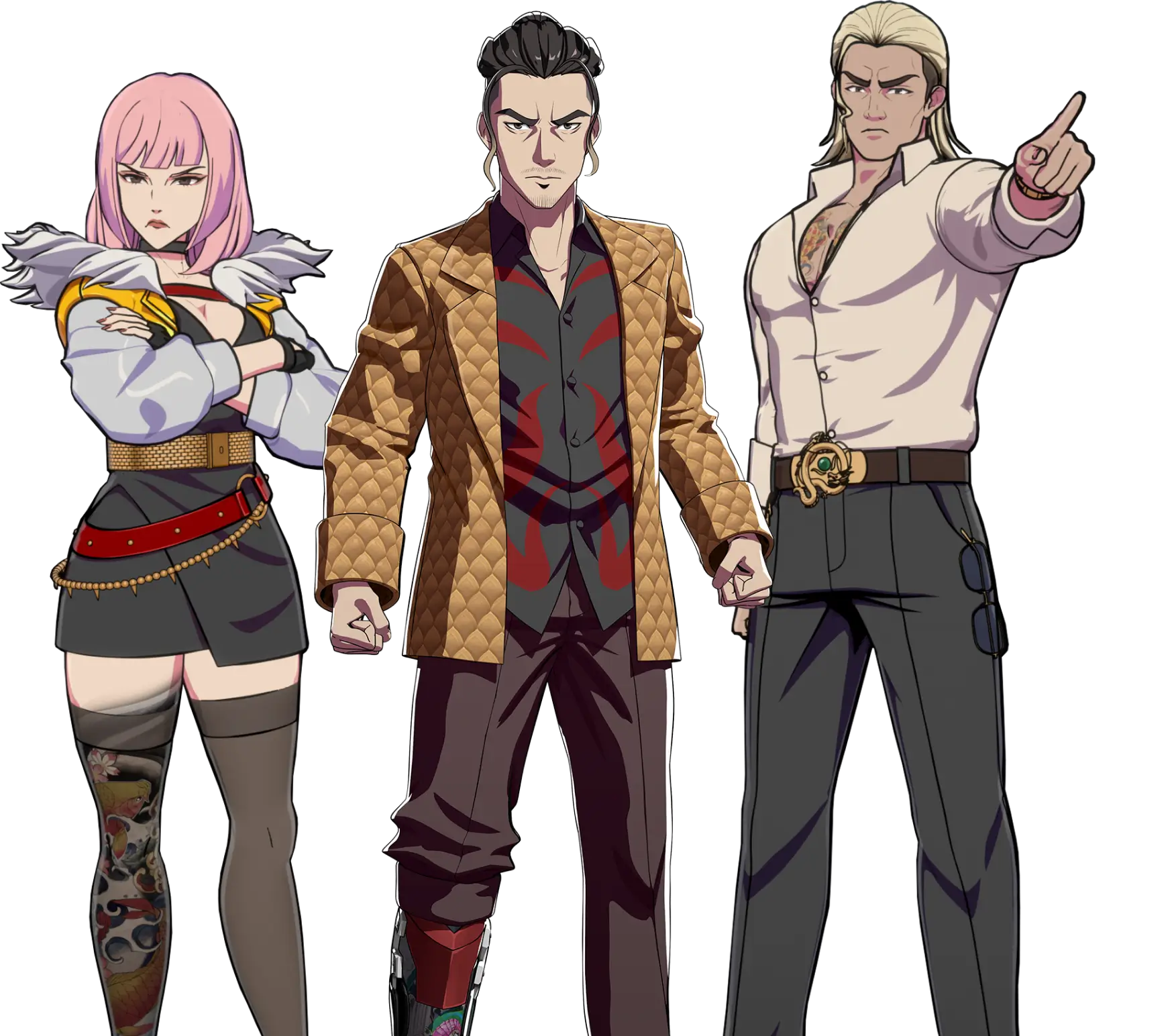 Anaconda Corp - Screamer Characters